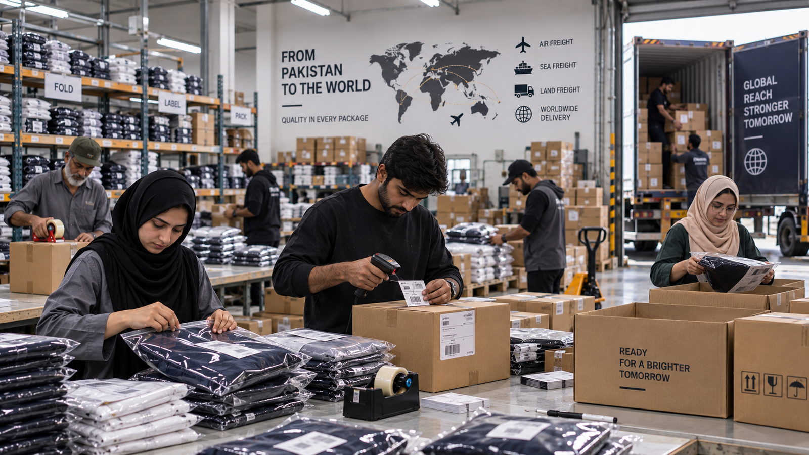 The Hawk Wings Packing and Labeling