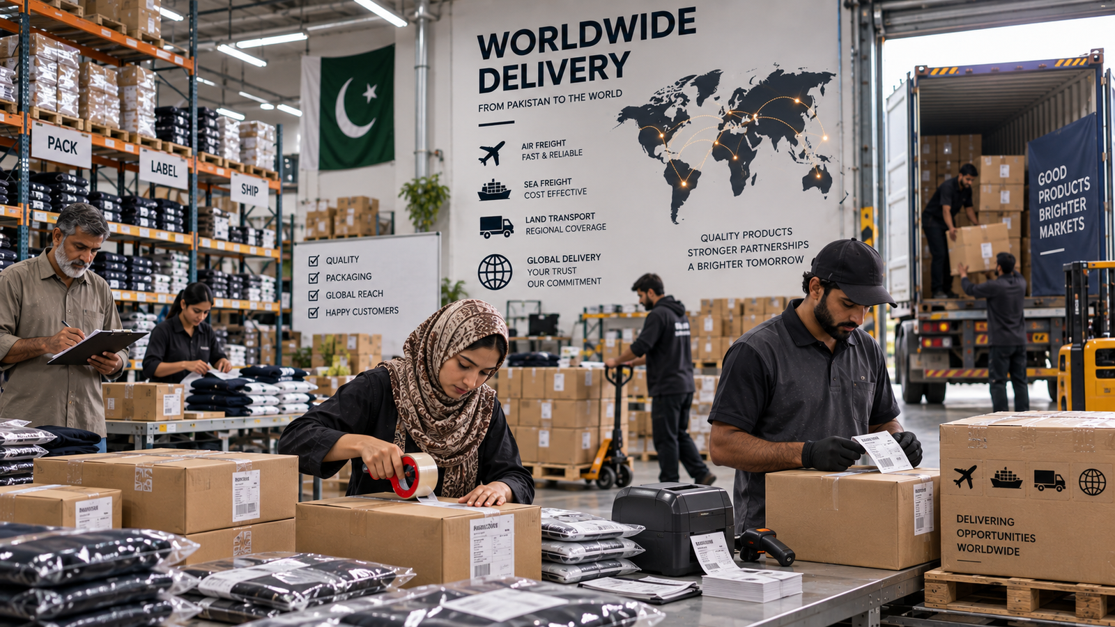 The Hawk Wings Worldwide Shipment