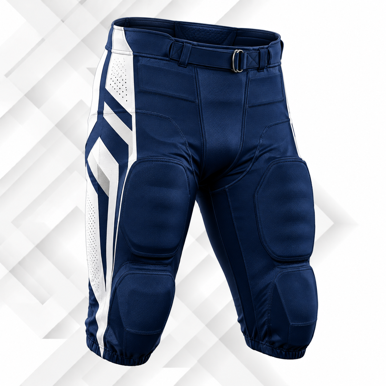 Navy Blue Football Pants with Pads