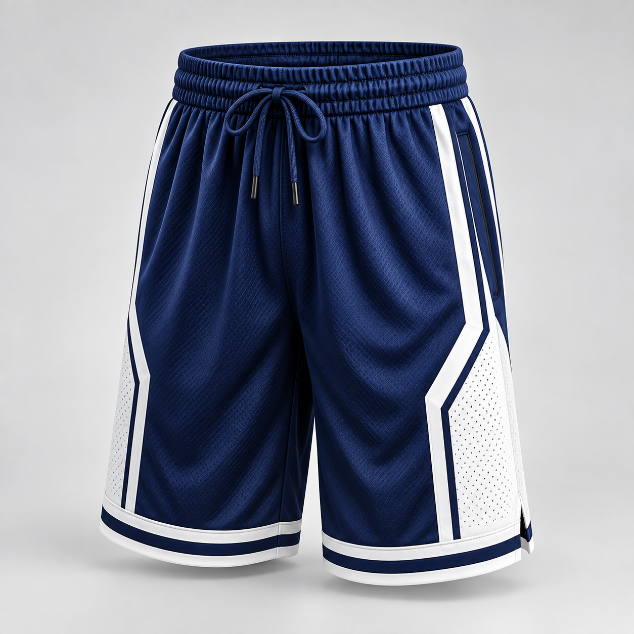 Navy Performance Basketball Shorts