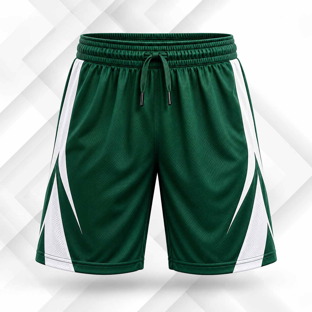 Green Performance Soccer Shorts