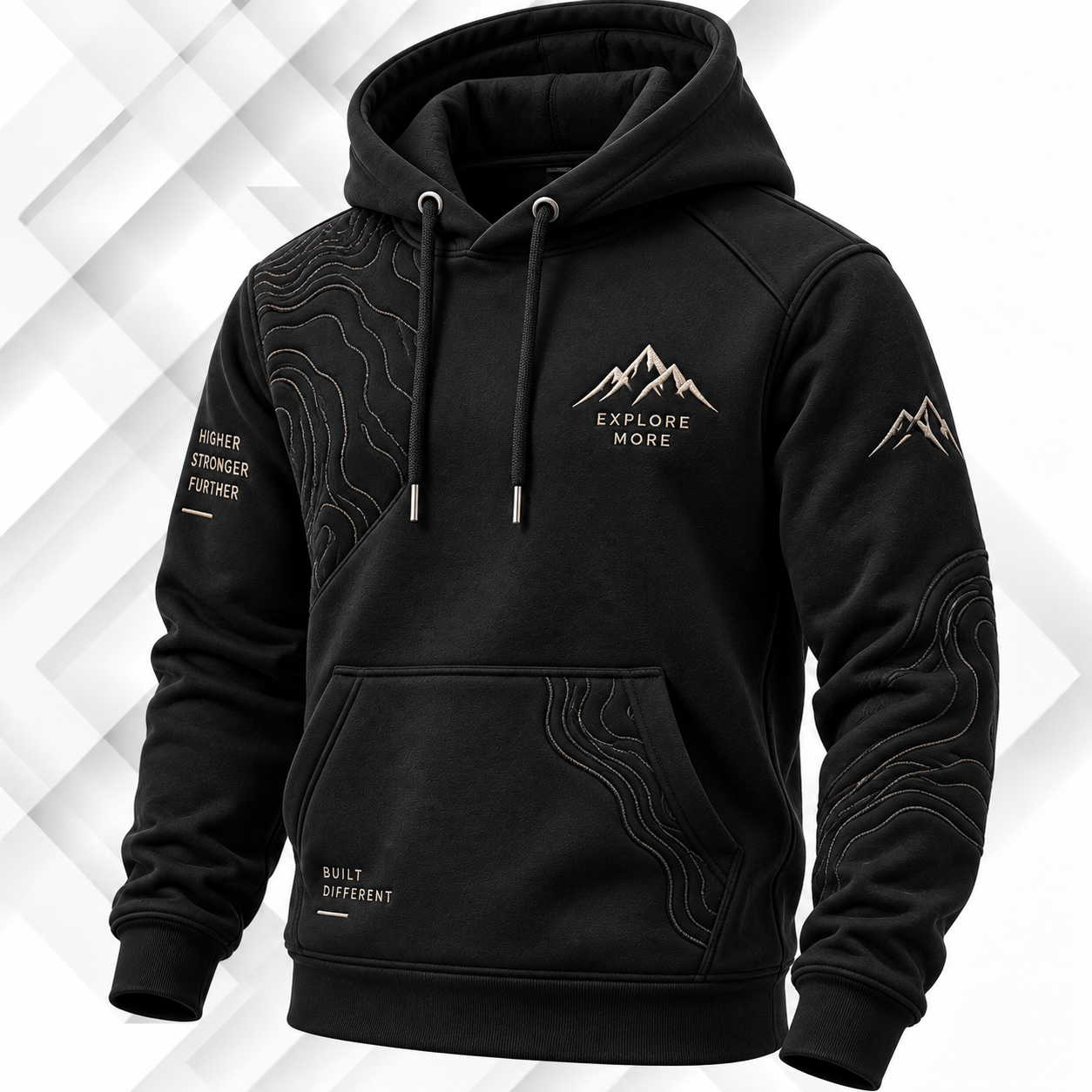 Embroidered Logo Hoodie