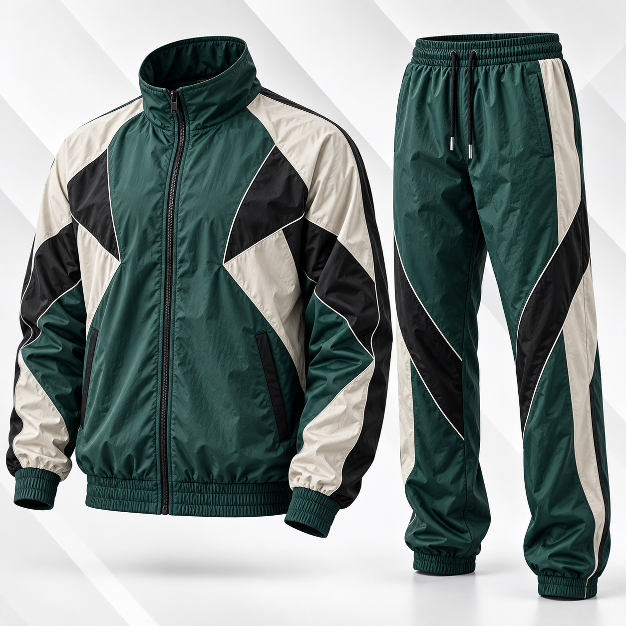 Retro Nylon Tracksuit