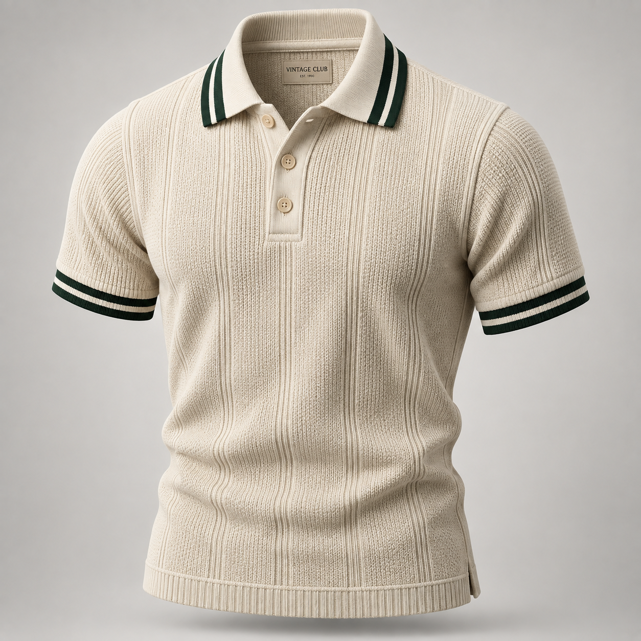 Knitted Vintage Polo