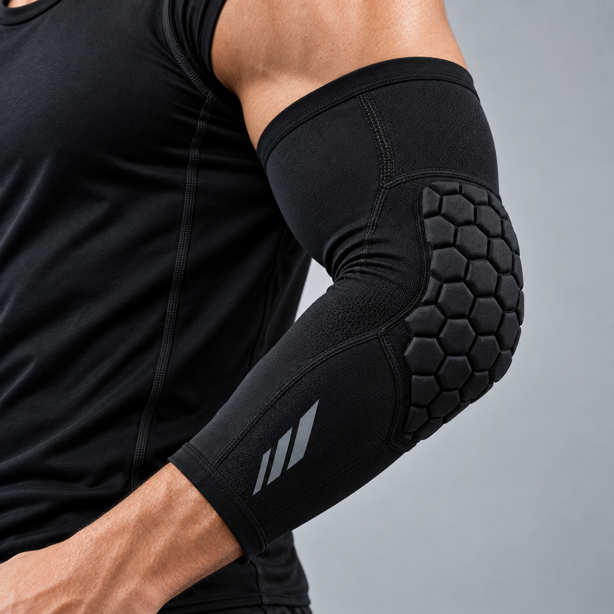 Hex-Pad Elbow Sleeve