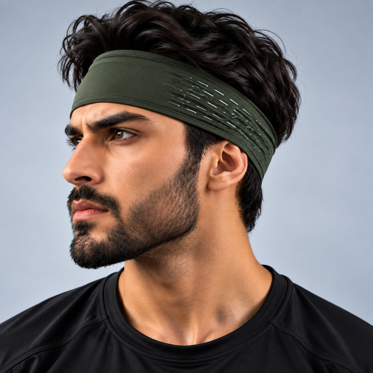 Silicone Grip Headband