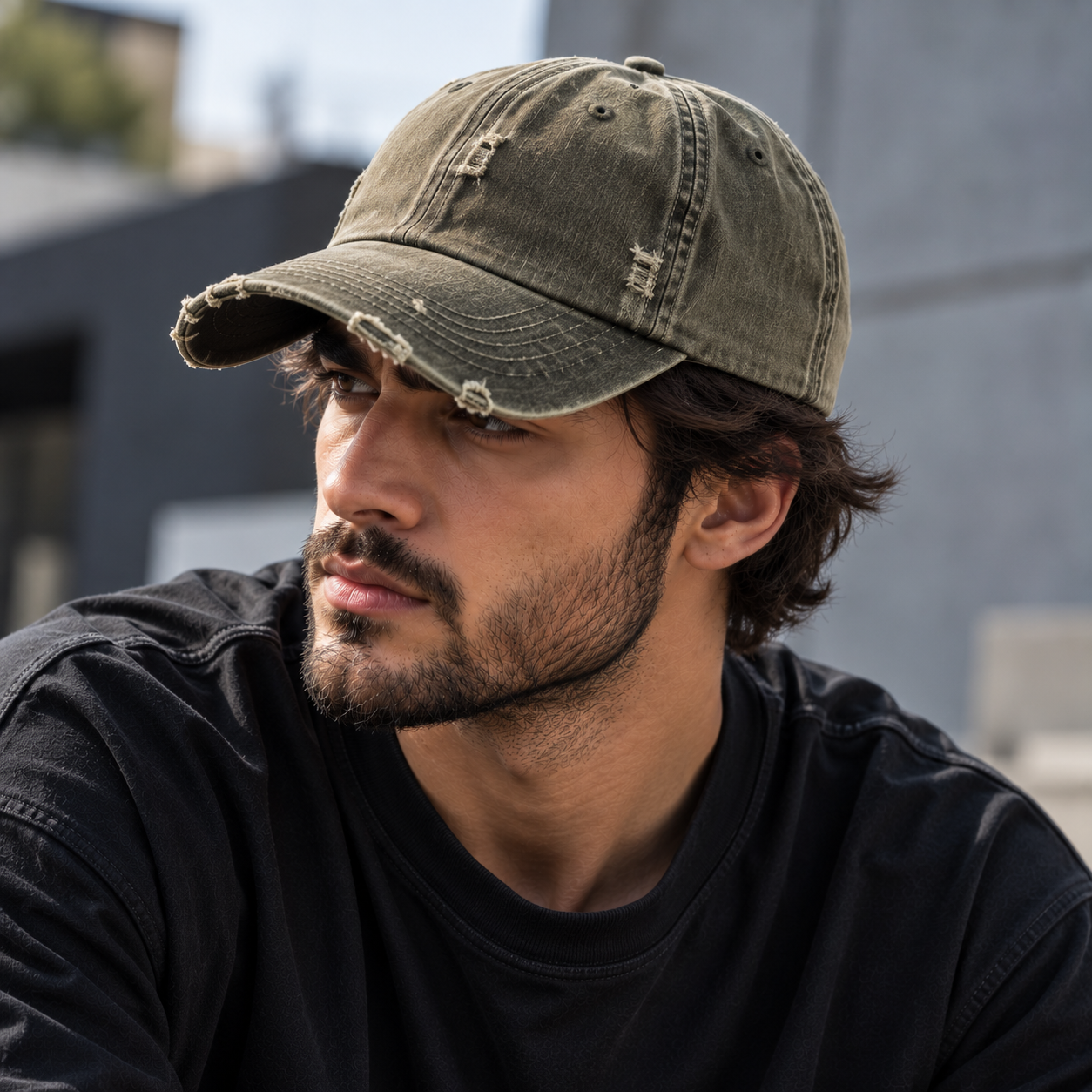 Distressed Vintage Cap