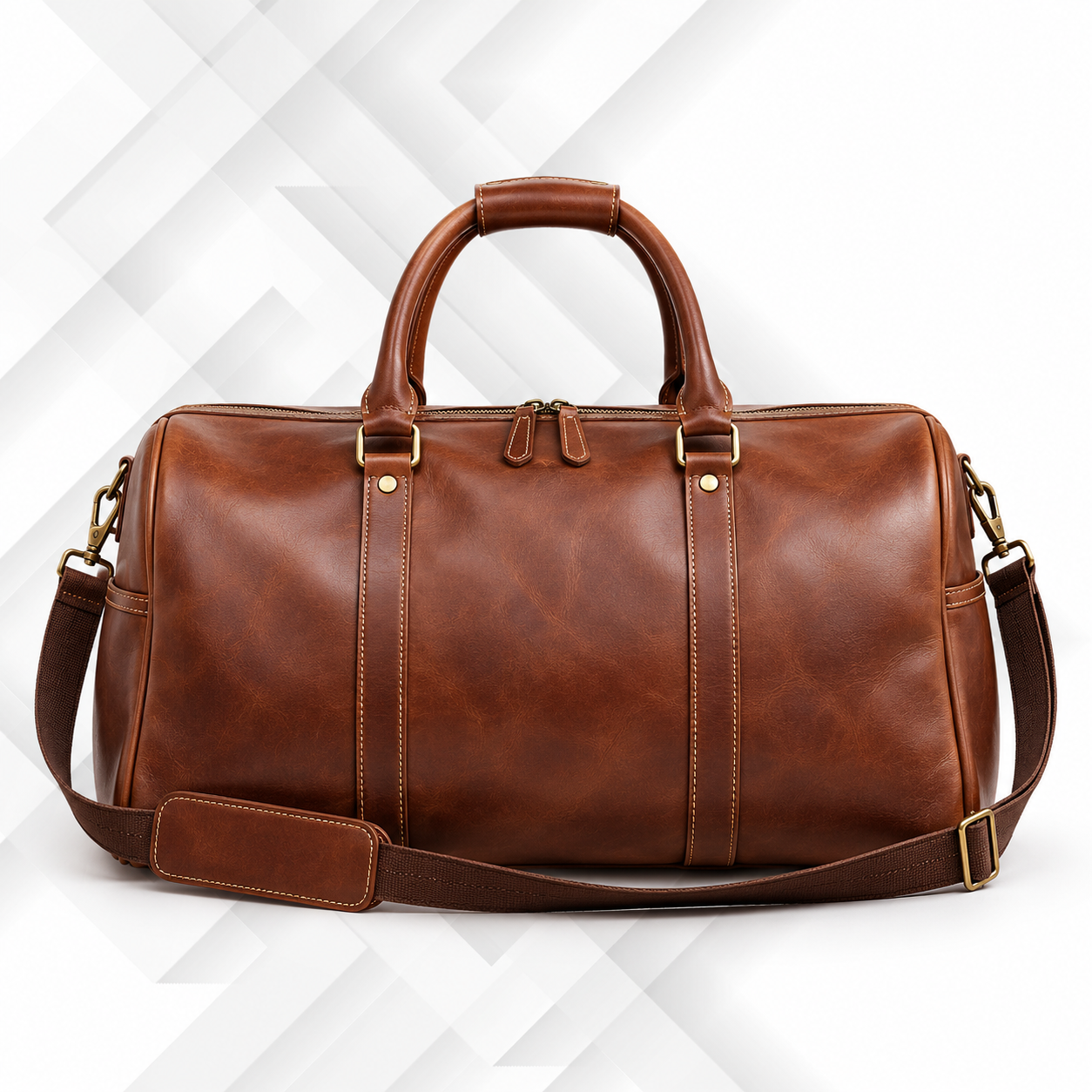 Leather Duffel Bag