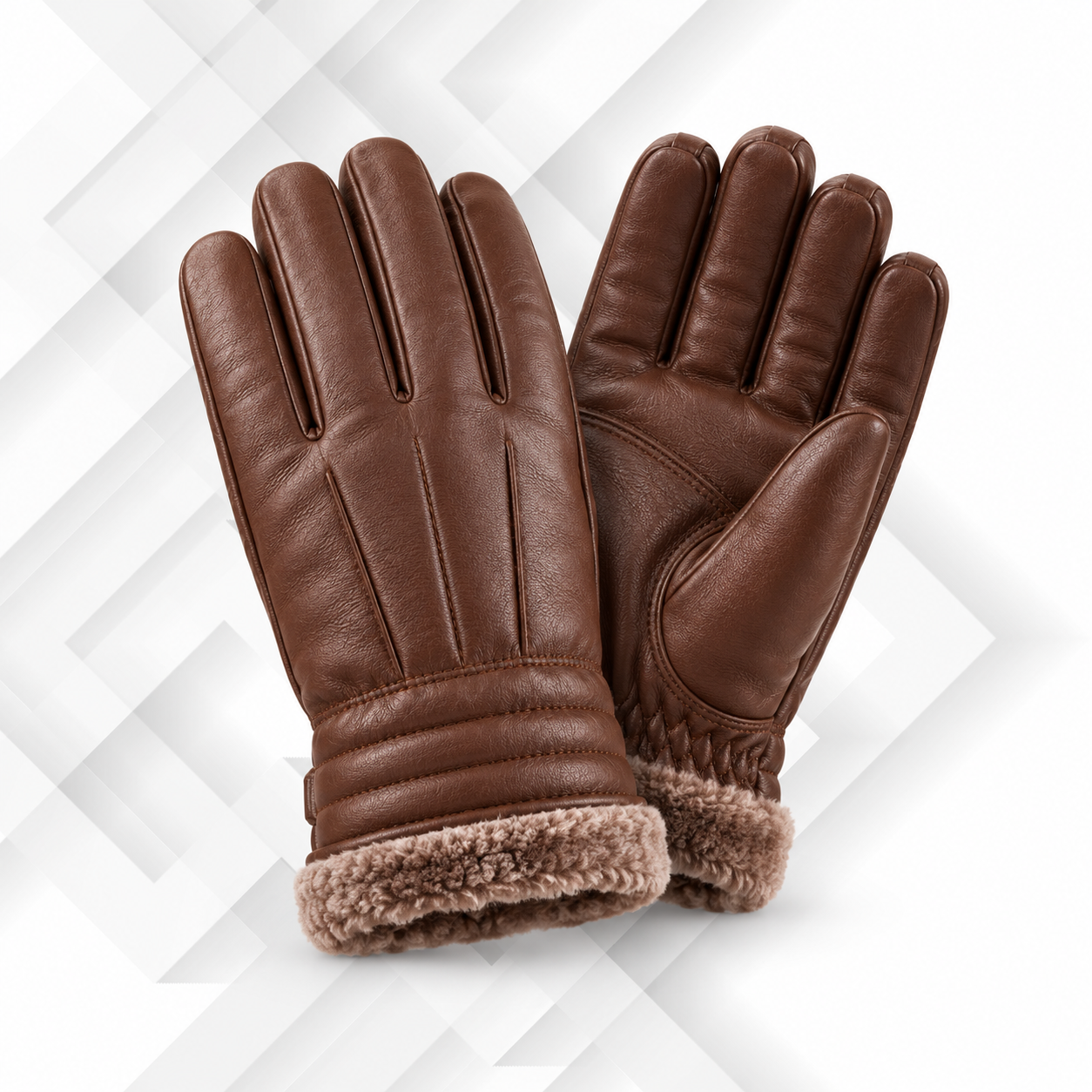 Winter Leather Gloves
